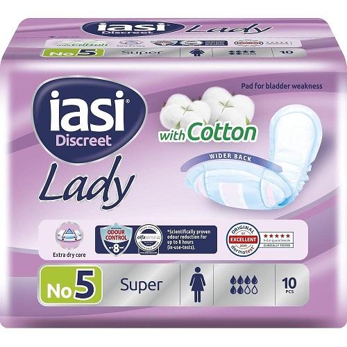 IASI LADY SUPER подложки за лека инконтиненция от Водоустойчив долен слой - 7.40