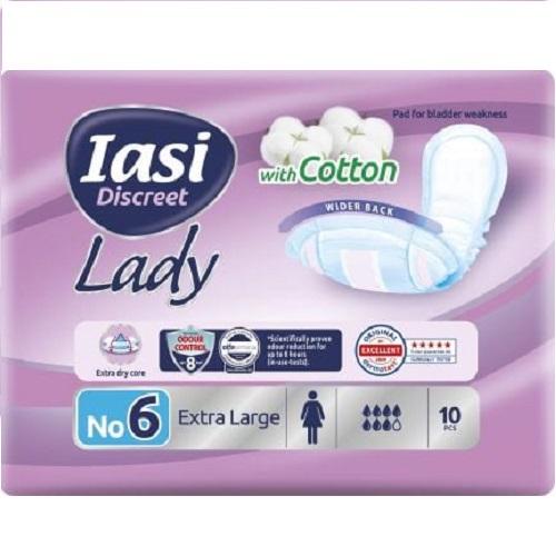 IASI LADY EXTRA LARGE подложки за лека инконтиненция от Водоустойчив долен слой - 7.40