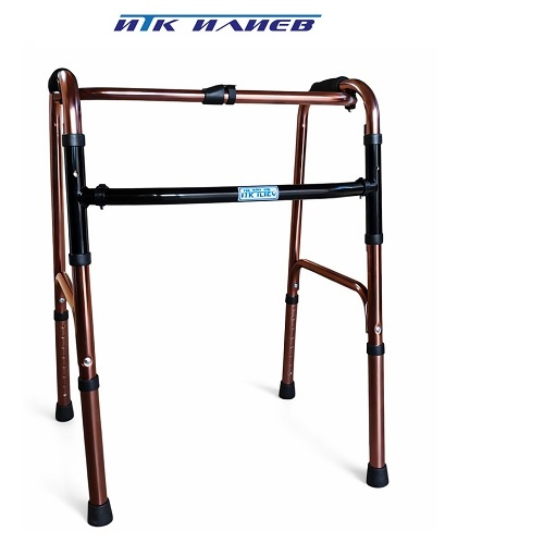 Проходилка бронз от Страница и крак– алуминий. Дръжка – поресто PVC, тапа– каучук с метална вложка - 80.0